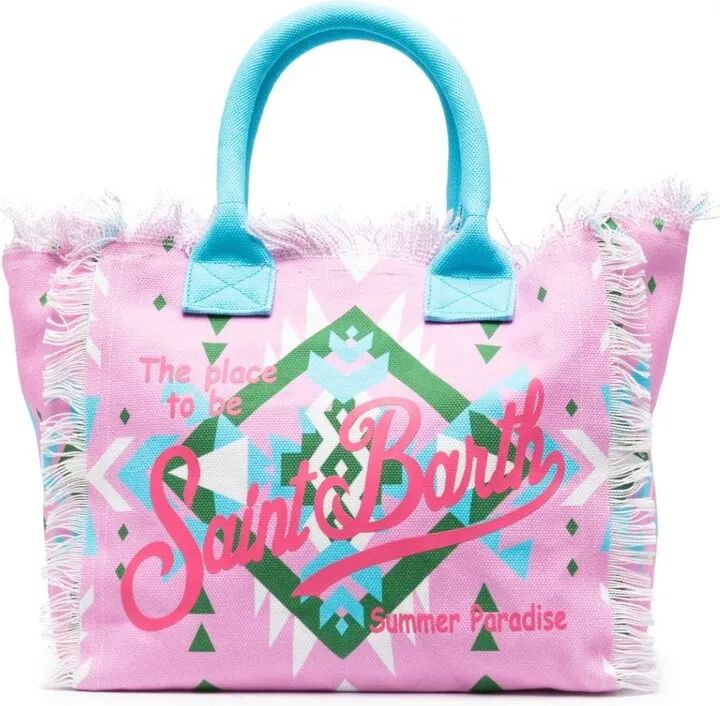 Vanity logo-print tote bag