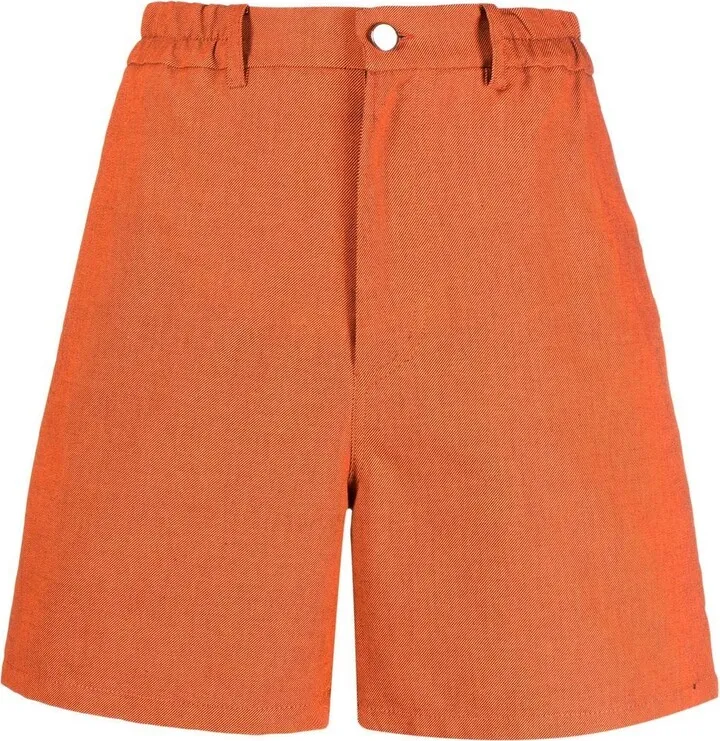 High-Rise Wide-Leg Shorts