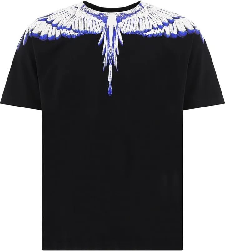 Marcelo Burlon County Of Milan Wings Printed Crewneck T-Shirt