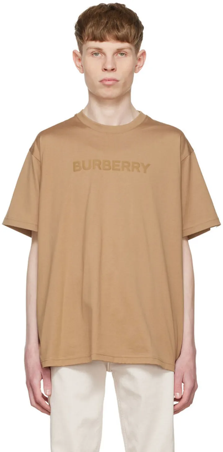 Burberry Brown Cotton T-Shirt
