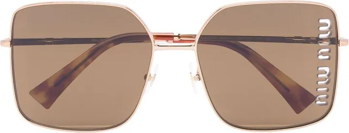 Logo-Detail Square-Frame Sunglasses