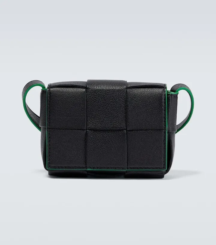 Candy Cassette leather shoulder bag