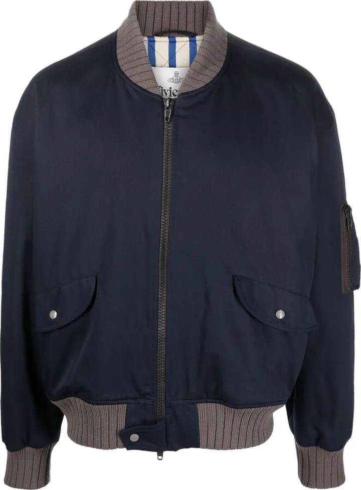 Embroidered Bomber Jacket
