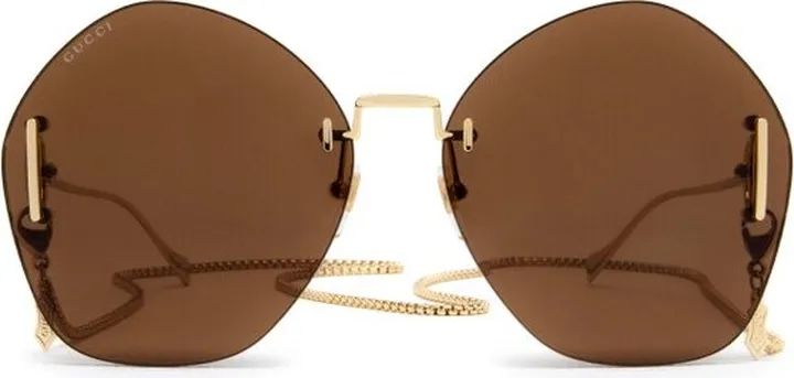 Gucci Eyewear Round Frame Sunglasses