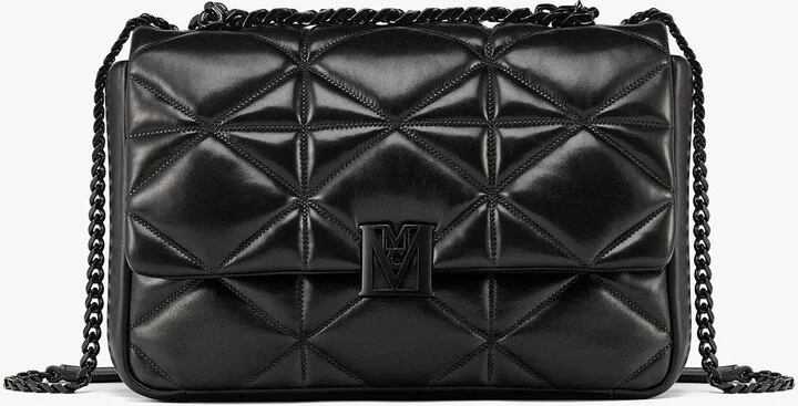 Travia Shoulder Bag in Cloud Quilted Leather
