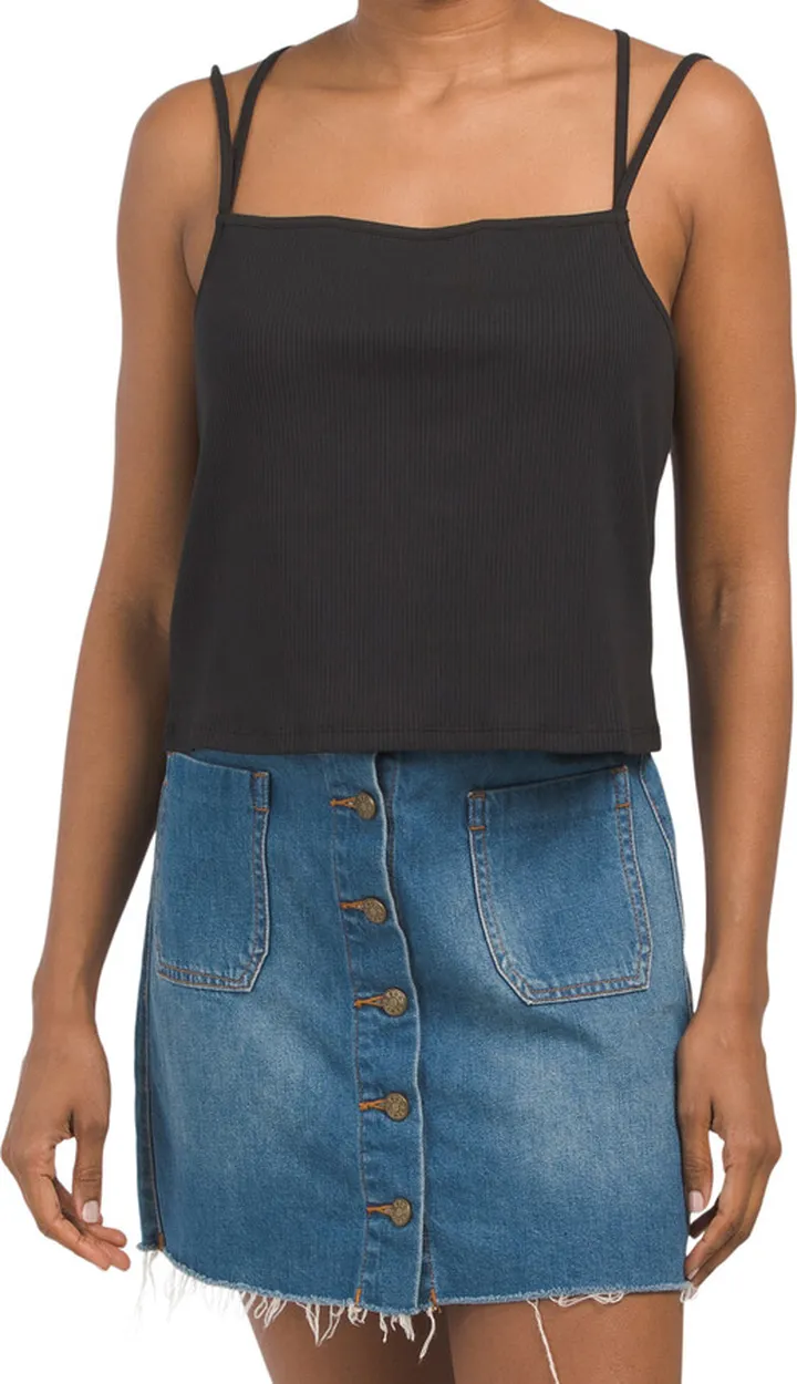 Pima Cotton Idalia Cropped Camisole