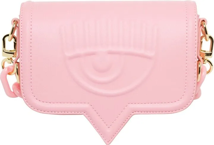 Chiara Ferragni Eyelike Chain-Linked Shoulder Bag