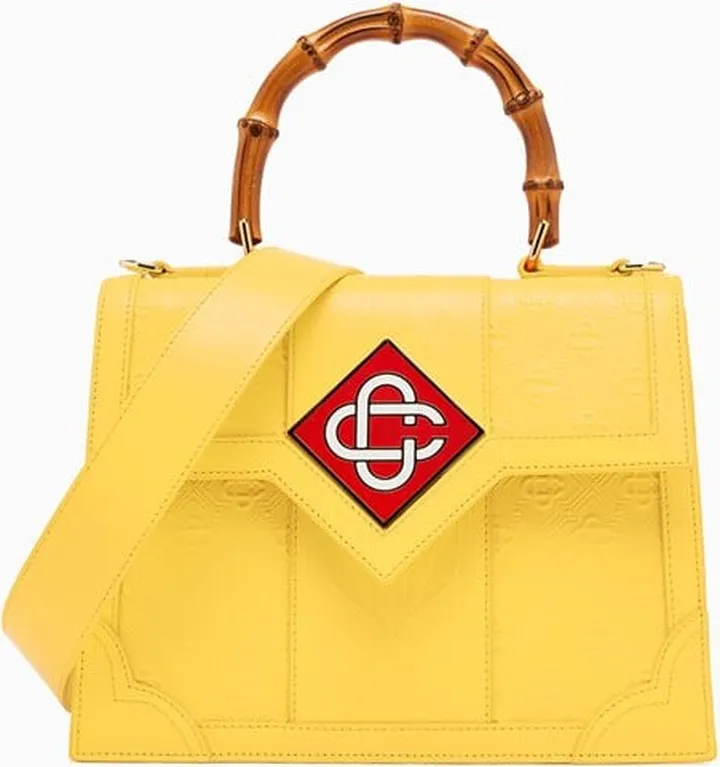 Casablanca Embossed Jeanne Bag