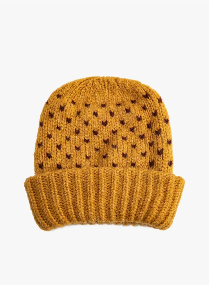Rib-Knit Beanie
