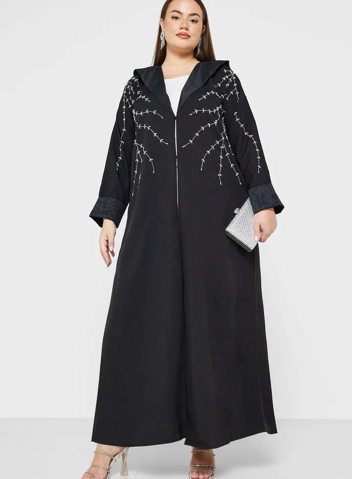 Embroidered Abaya
