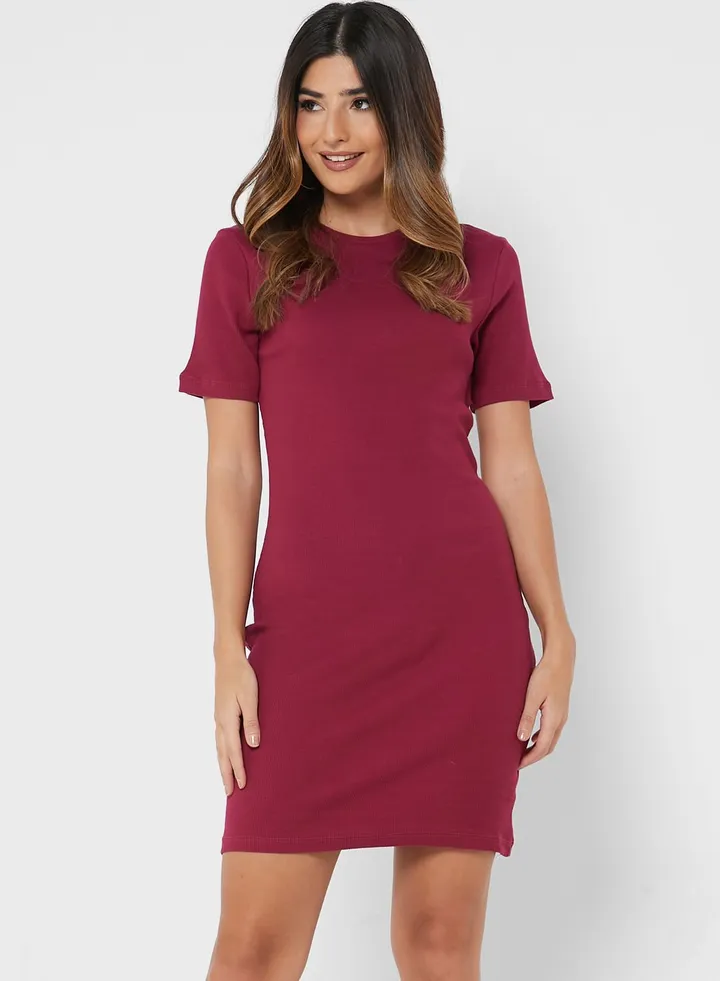Ribbed Bodycon Dress