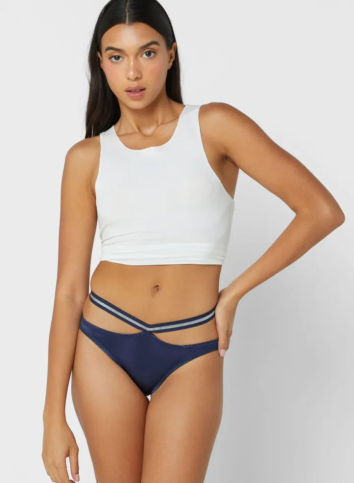 Cutout Bikini Brief