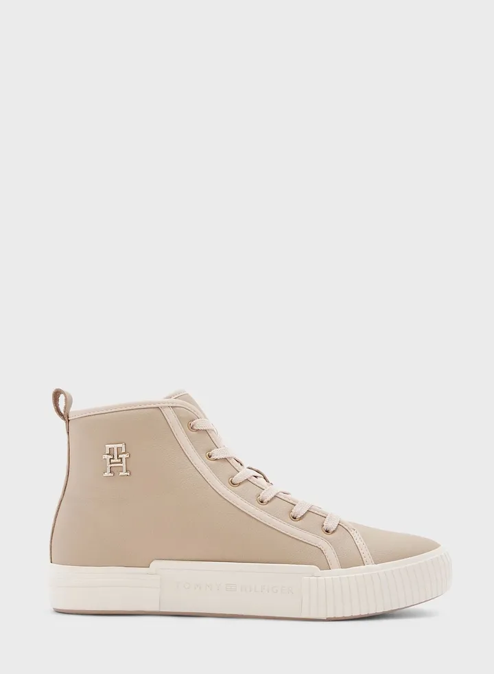 Lace Up High Top Sneakers