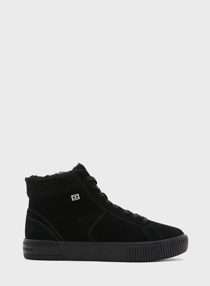 Lace Up High Top Sneakers