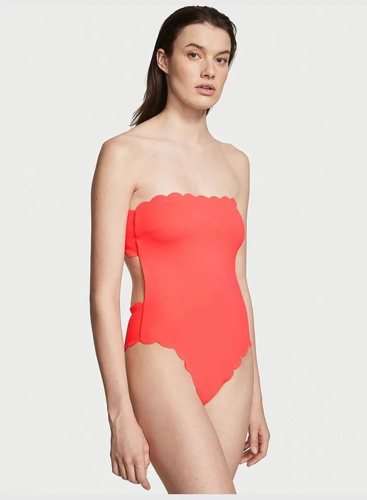Scallop One-Piece Swimsuit