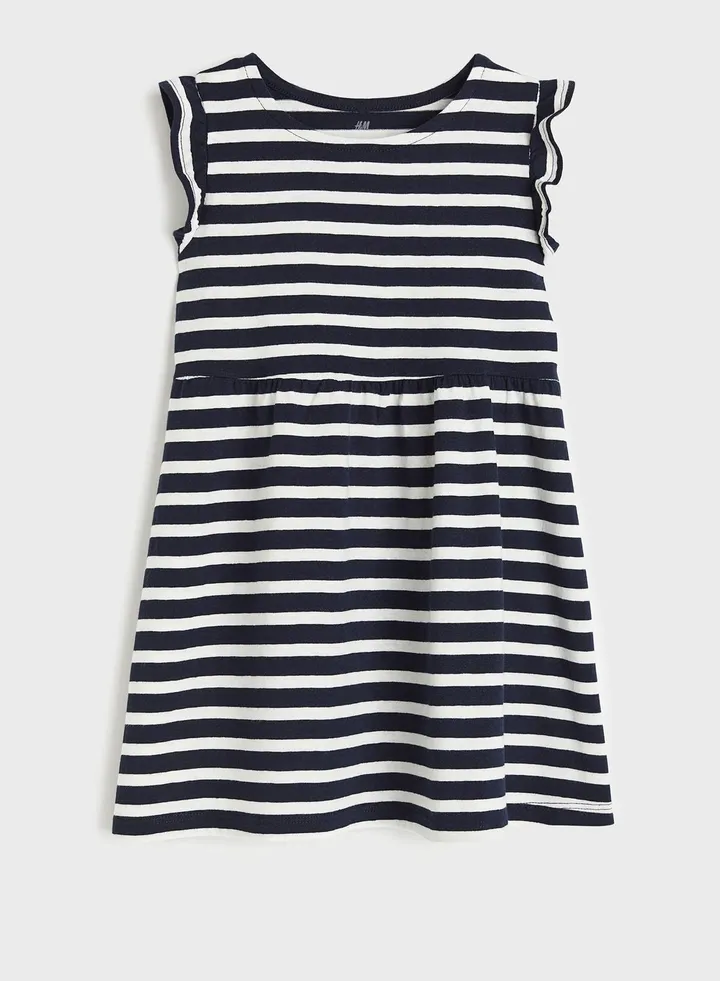 Kids Stripe Midi Dress