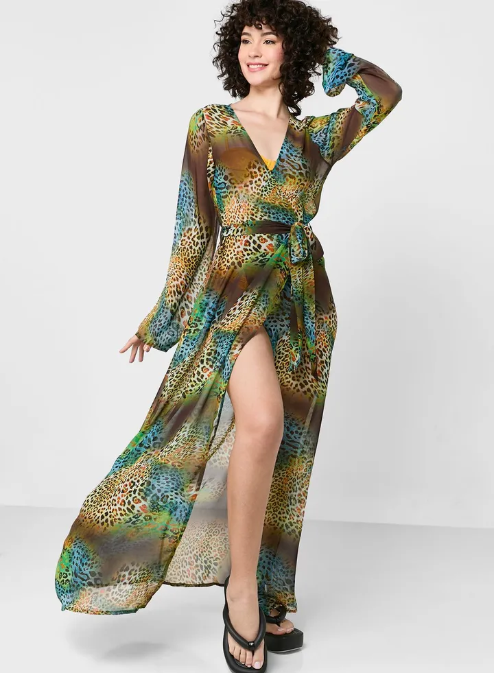 Animal Printed Beachwear
