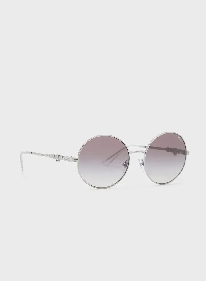 0Vo4227S Round Sunglasses