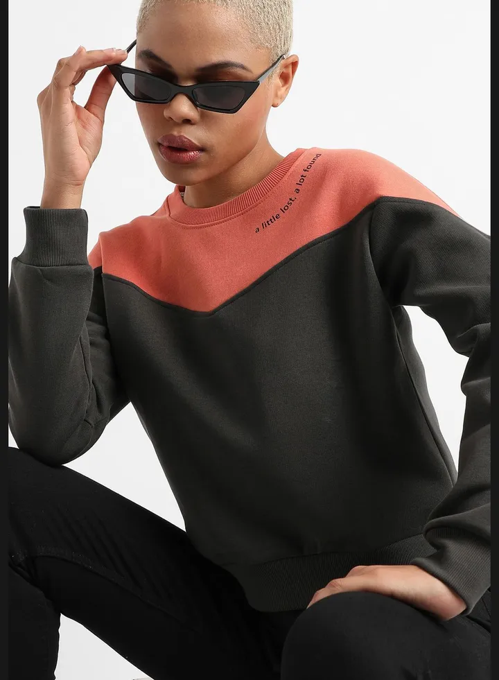 Color block Sweatshirt