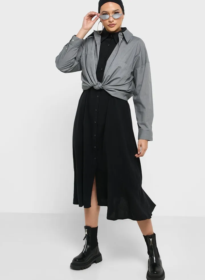 Button Down Shirt Dress