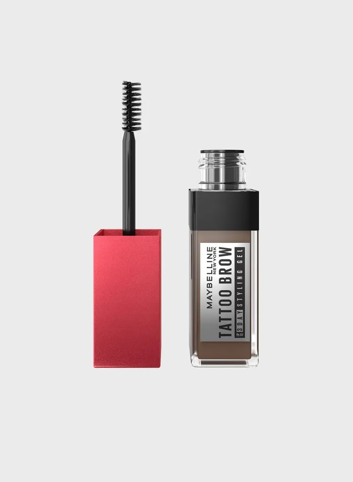 Tattoo Brow 3 Day Styling Eyebrow Gel, Deep Brown