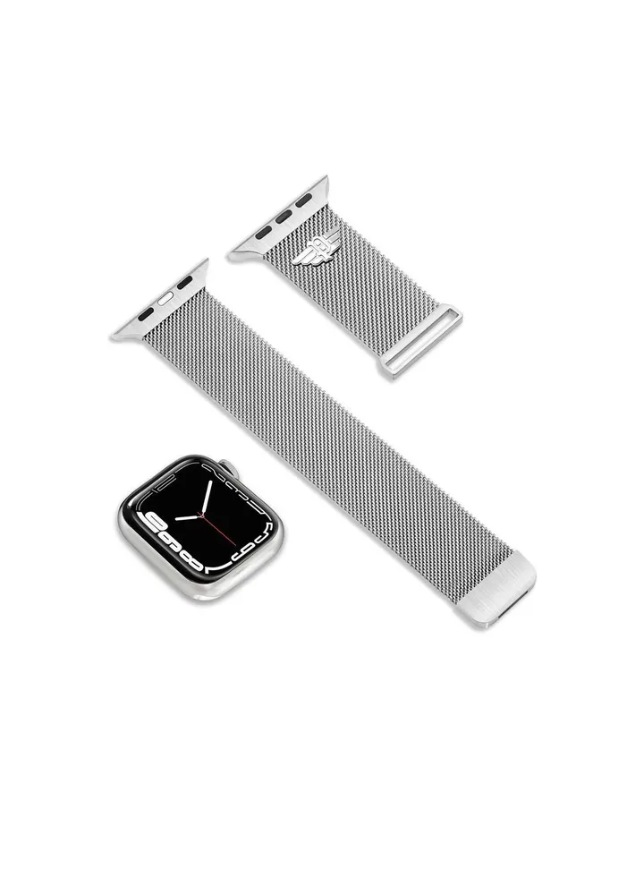 Police Mesh Plated Watch Straps
