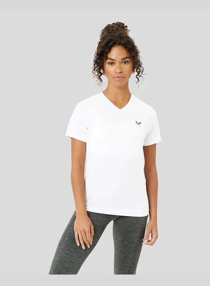 Women's White Protek Training Tee