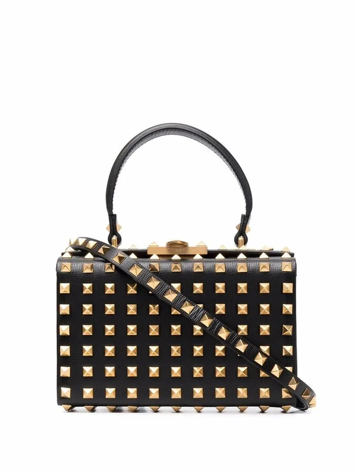 Rockstud-embellished tote bag