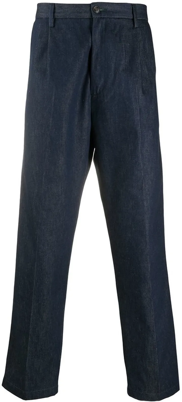 Tapered Denim Trousers