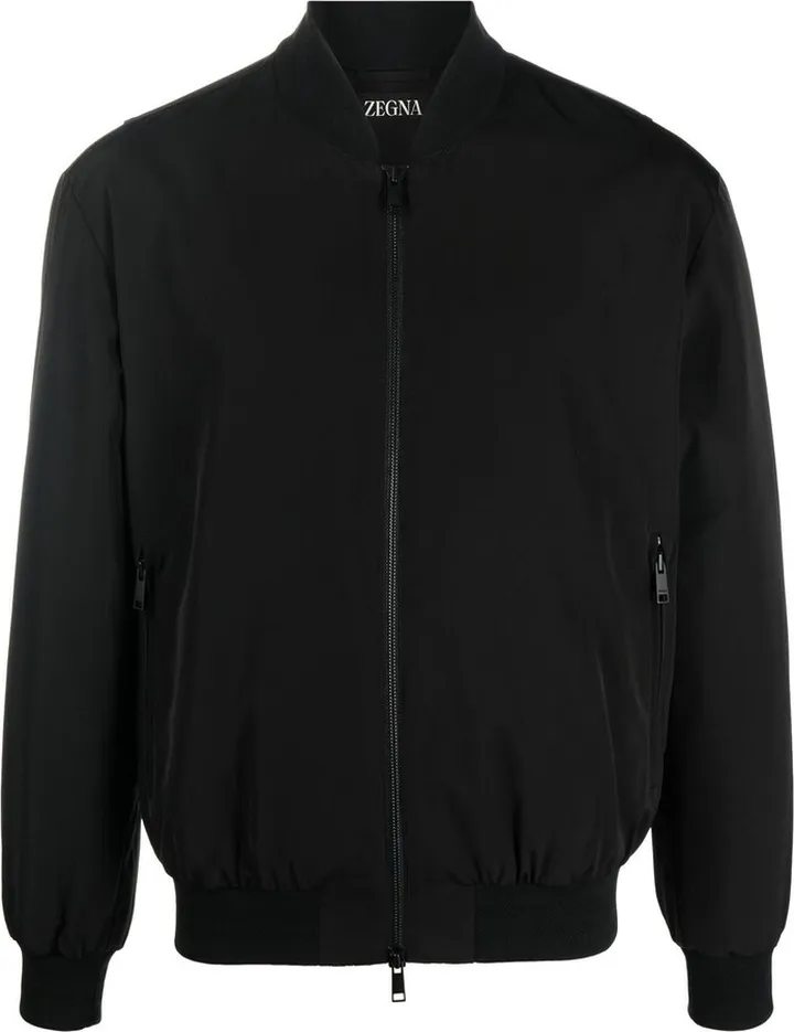 Zip-Up Bomber Jacket