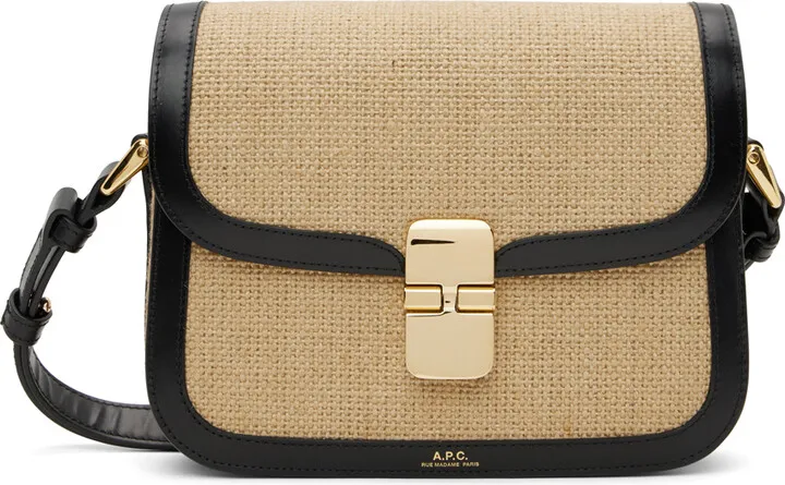 A.P.C. Black Small Grace Bag