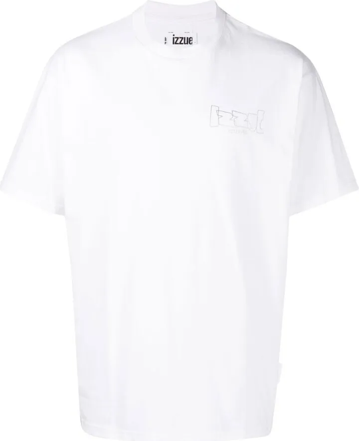 logo-print cotton T-shirt