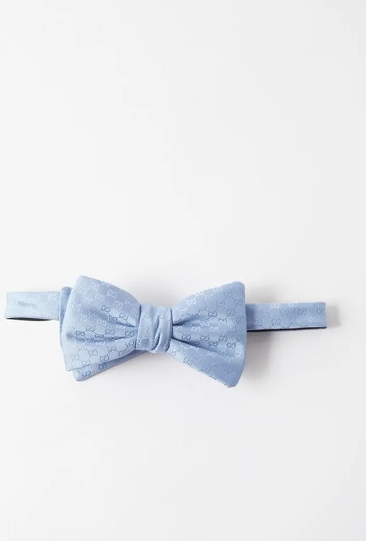 GG-jacquard Silk Bow Tie
