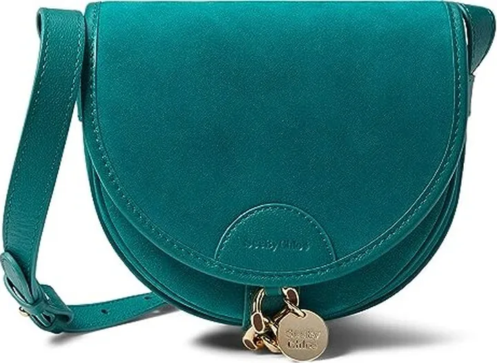 See by Chloe Mara Small Saddle (Ceylan Green) Handbags