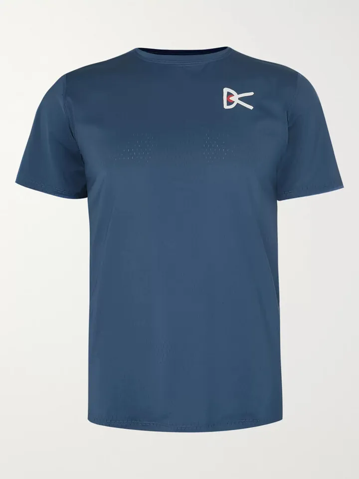 Slim-Fit Air-Wear Stretch-Mesh T-Shirt