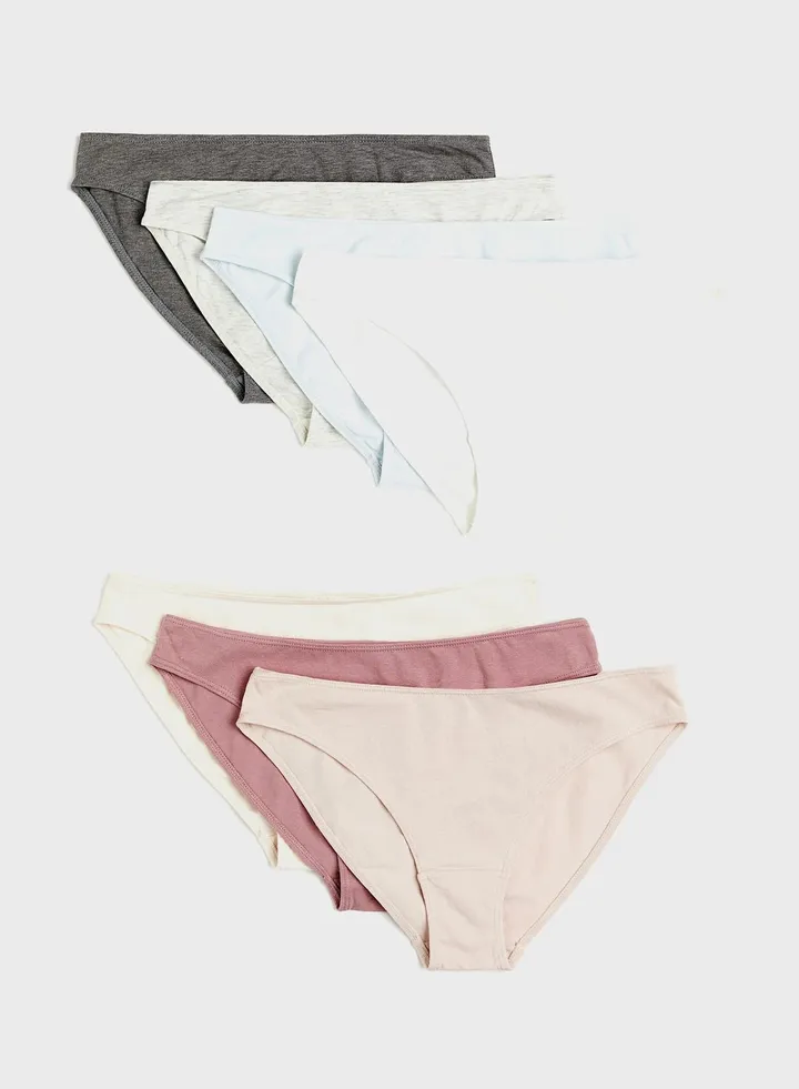 7 Pack High Leg Brief