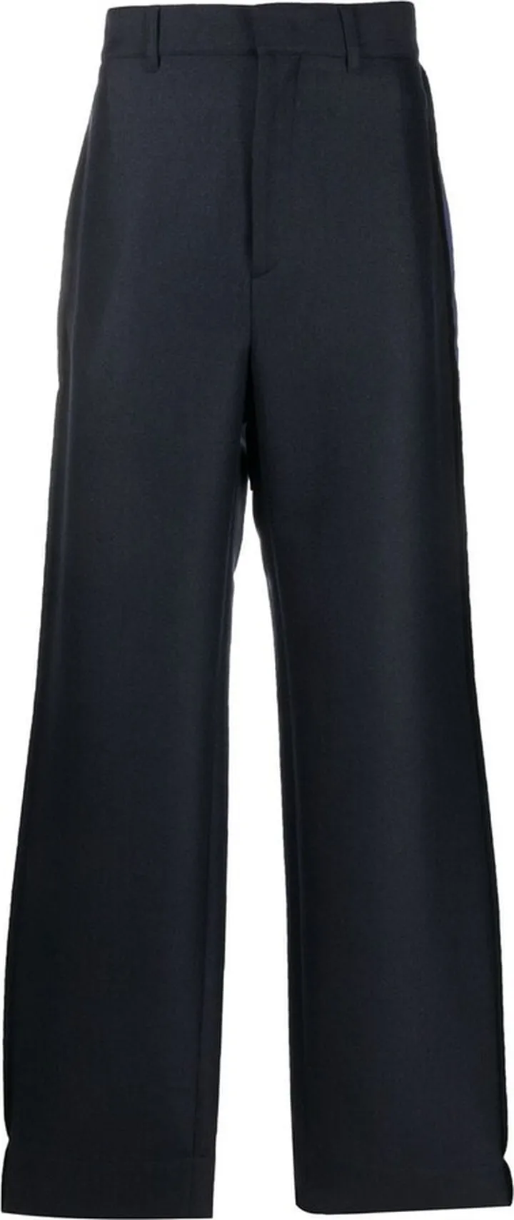 Tailored-Cut Wide-Leg Trousers