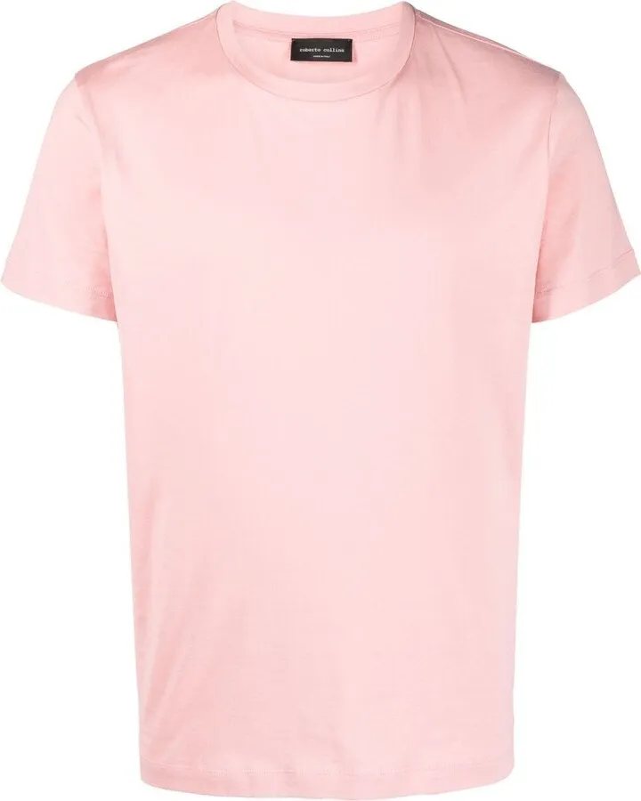 plain short-sleeved T-shirt