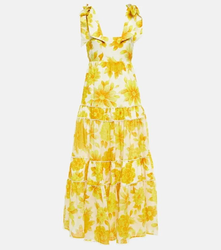 Sonny floral midi dress