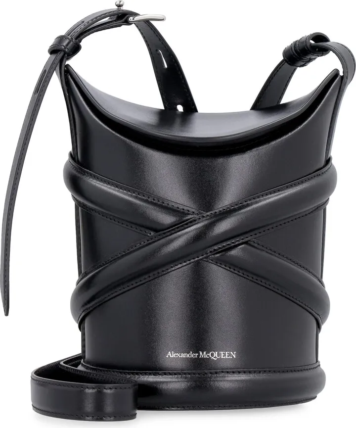 The Curve Leather Bucket Bag
