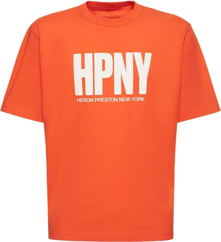 HPNY print cotton jersey t-shirt
