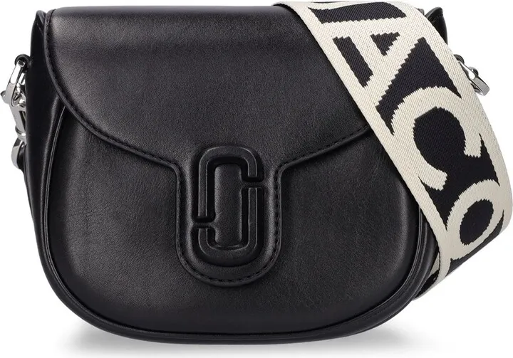 The Small J Marc leather saddle bag