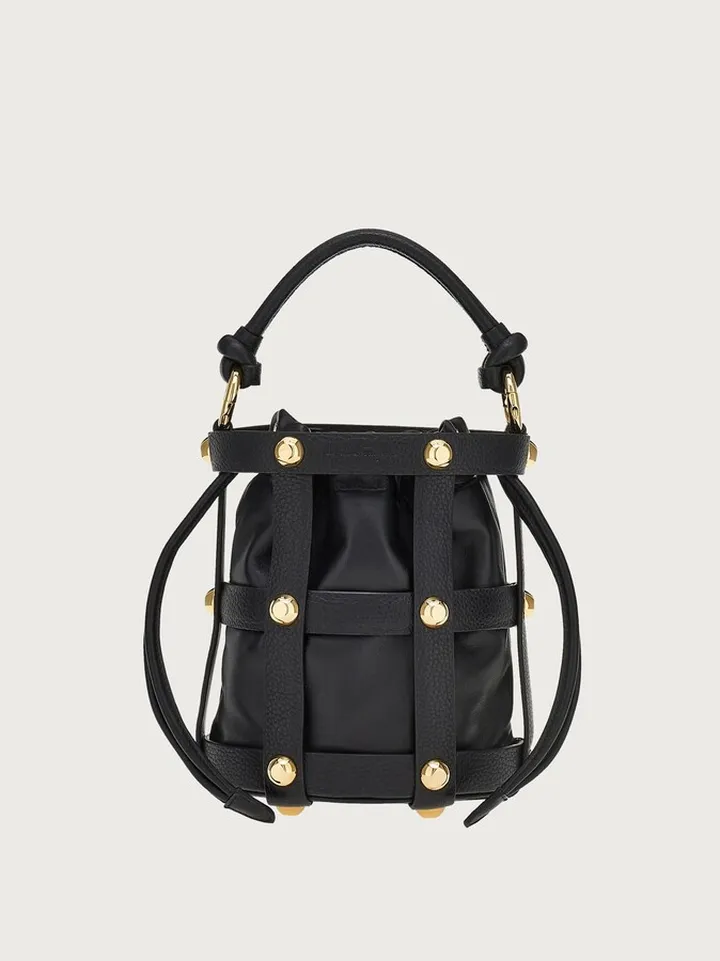 Ferragamo Women Ferragamo Cage bag (S) Black