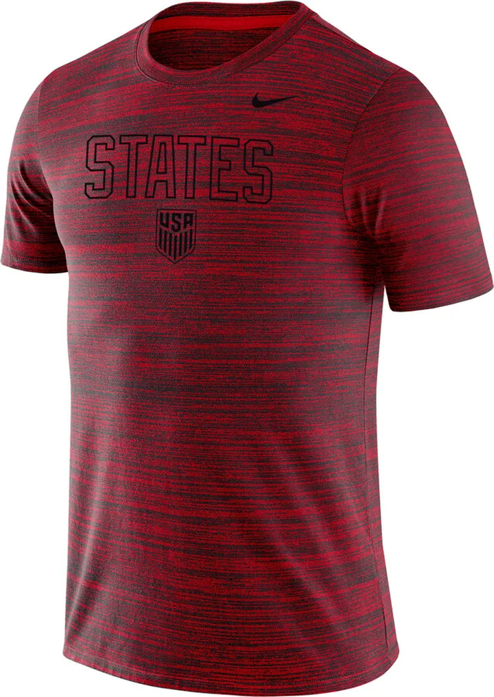Nike Men's U.S. Velocity Legend T-Shirt in Red