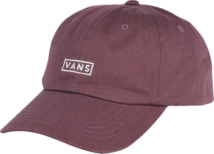 Mn Vans Curved Bill Jockey Hat Burgundy