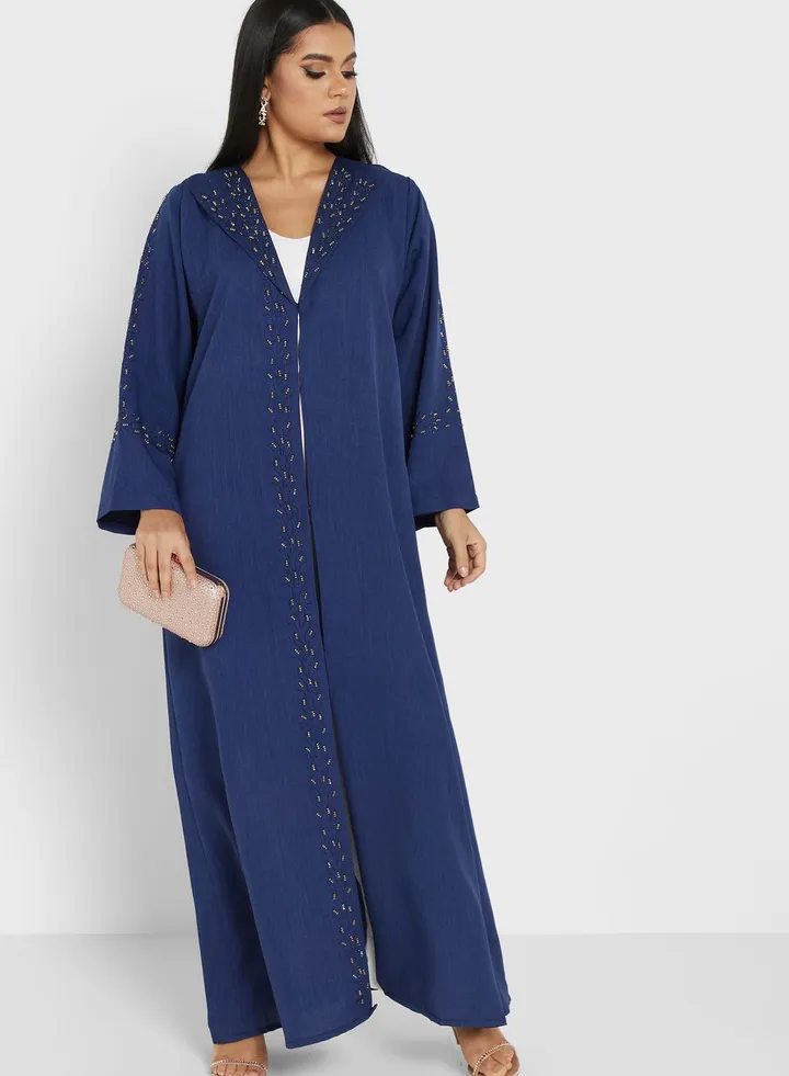 Embellished Detail Abaya