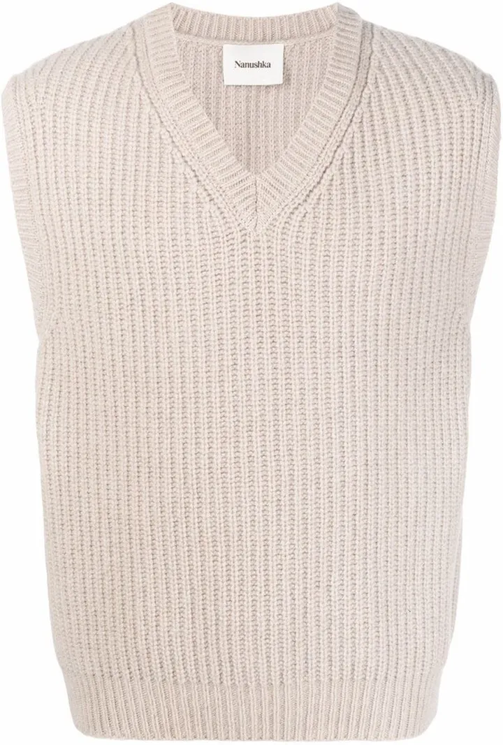 V-neck sweater vest