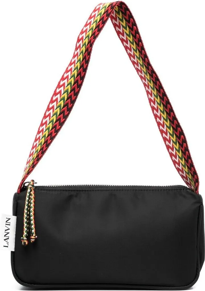 Curb shoulder bag