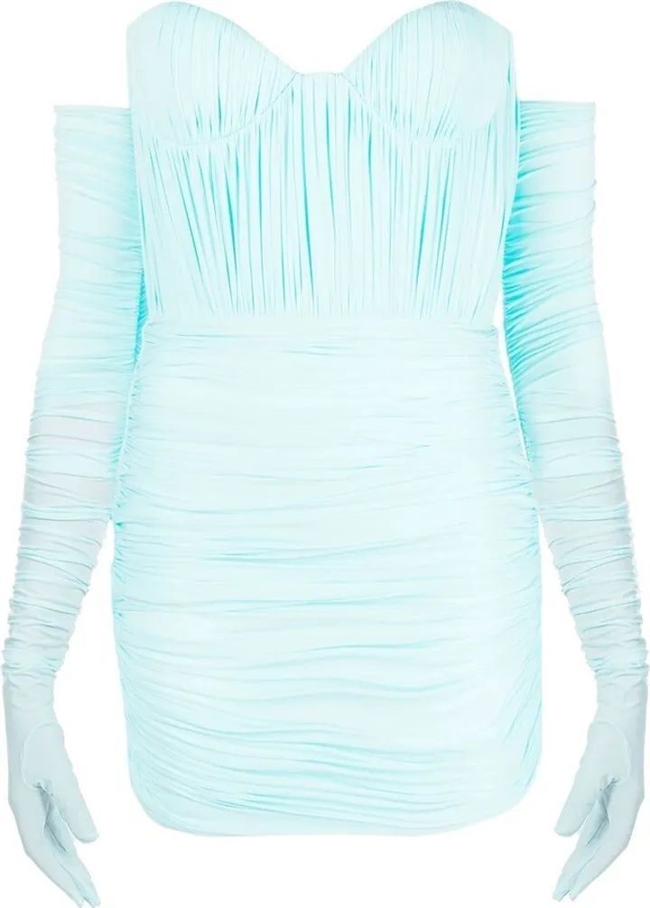 Paige ruched minidress