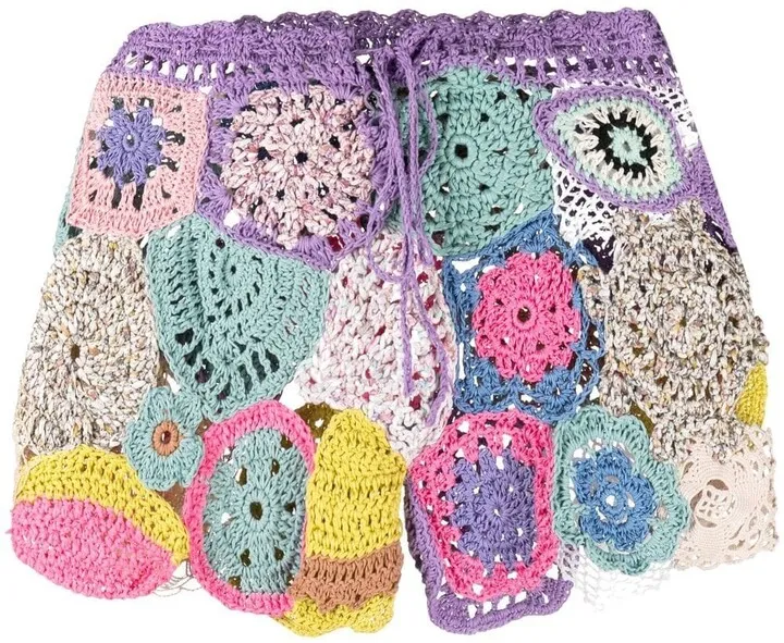 Crochet Knitted Shorts